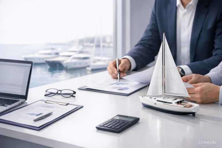 UK LLP audit and financial statements for a yachting firm